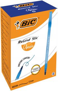 Bic Round Stic Classic Długopis Niebieski BCL Pudełko 60 Sztuk