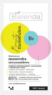 Bielenda Beauty Molecules.Molekularna Maseczka Niacynamidowa - do Cery Problematycznej 8g