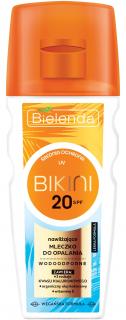 Bielenda Bikini Nawilżające mleczko do Opalania Spf20 175ml