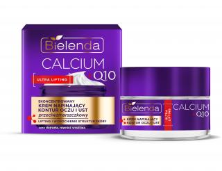 Bielenda Calcium + Q10 Krem Napinający Kontur Ust i Oczu 15ml