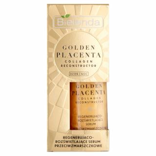 Bielenda Golden Placenta Regenerująco Rozświetlające Serum Przeciwzmarszczkowe Na Dzień I Noc 30g