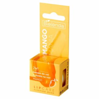 Bielenda Lip Care Balsam Do Ust + Maska Na Noc 2w1 Mango Mania 10g