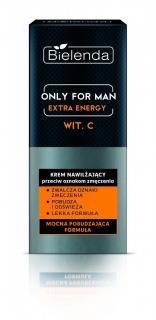 Bielenda Only For Man Extra Energy Krem Nawilżający Przeciw Oznakom Zmęczenia 50ml