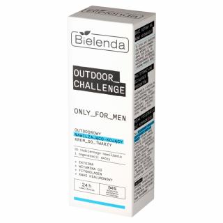 Bielenda Only For Men Outdoor Challenge Krem Nawilżająco-Kojący dla Mężczyzn 50ml