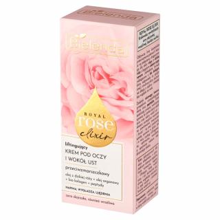 Bielenda Royal Rose Elixir Liftingujący Krem pod Oczy i Wokół Ust 15ml