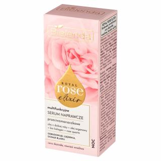 Bielenda Royal Rose Elixir Multifunkcyjne Serum Naprawcze Noc 30ml