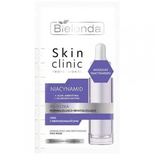Bielenda Skin Clinic Professional Niacynamid Maseczka Normalizująca Rewitalizująca 8 g