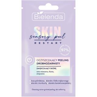 Bielenda Skin Restart Sensory Peel Oczyszczający Peeling do Twarzy Drobnoziarnisty Zmiękczający Skórę 8 g