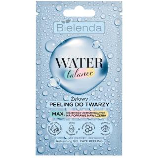 Bielenda WATER BALANCE Żelowy Peeling do Twarzy 7 g