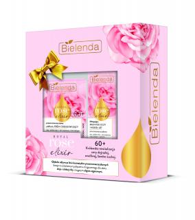 Bielenda Zestaw Royal Rose Elixir 60+ Krem na Dzień i Noc + Krem pod Oczy