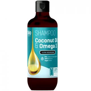 BIO Naturell Szampon Coconut Oil and Omega 3 dla Wszystkich Typów Włosów 355 ml