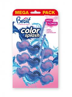 Brait Color Splash Kostka WC Sweet Flower 3 x 45 g