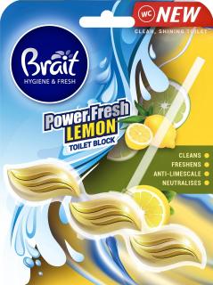 Brait Hygiene Fresh Kostka do Wc Power Fresh Lemon 39g