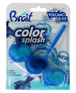 Brait Hygiene Fresh Kostka Toaletowa 2-Fazowa Color Splash Do Wc Volcano Ice 45g