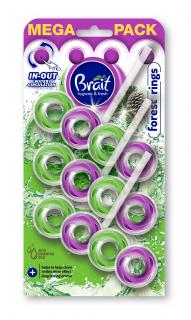 Brait Hygiene Fresh Kostka Toaletowa 2-Fazowa Do Wc Forest Rings 1op.-3szt