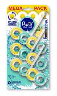 Brait Hygiene Fresh Kostka Toaletowa 2-Fazowa Do Wc Lemon Rings 1op.-3szt