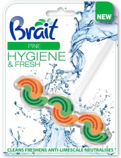 Brait Hygiene Fresh Kostka Toaletowa 2-Fazowa Do Wc Pine 45g