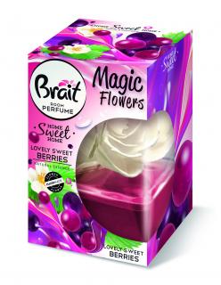 Brait Magic Flower Dekoracyjny Odświeżacz Powietrza Lovely Sweet Berries 75ml