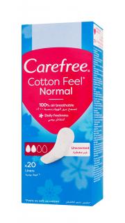 Carefree Cotton Feel Wkładki Higieniczne 1 Op. - 20 Szt.