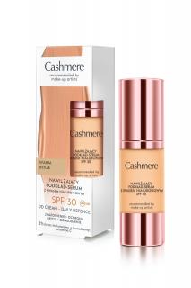 Cashmere DD Nawilżający Podkład - Serum Kwas hialuronowy SPF 30 03 Warm Beige