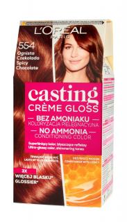 Casting Creme Gloss Krem Koloryzujący Nr 554 Ognista Czekolada 1op.