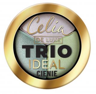 Celia De Luxe Cienie do Powiek Trio Ideal Nr 302