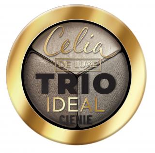 Celia De Luxe Cienie do Powiek Trio Ideal Nr 303