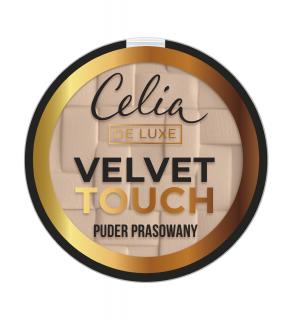 Celia De Luxe Puder W Kamieniu Velvet Touch Nr 104 Sunny Beige 9g