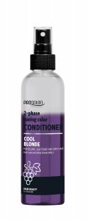 Chantal Prosalon Cool Blonde Dwufazowa Odżywka Tonująca Kolor Do Włosów Blond,Rozjaśnianych I Siwych 200ml