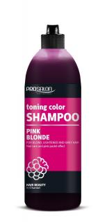 Chantal Prosalon Pink Blonde Szampon Tonujący Kolor Do Włosów Blond,Rozjaśnianych I Siwych 500g