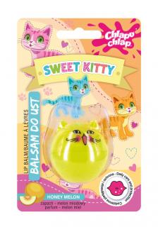 Chlapu Chlap Błyszczyk Do Ust Sweet Kitty - Miodowy Melon 1szt