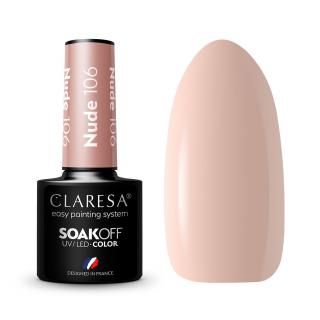 Claresa Lakier Hybrydowy Nude nr 106 5g