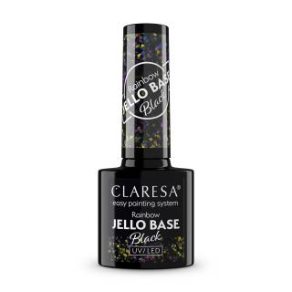 Claresa Rainbow Baza Hybrydowa Jello Base Black