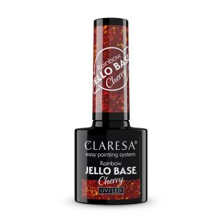 Claresa Rainbow Baza Hybrydowa Jello Base Cherry