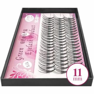 Clavier Kępki Rzęs Silk Green Eyelash 11 mm