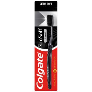 Colgate Szczoteczka do Zębów Slim Soft Charcoal - Ultra Soft