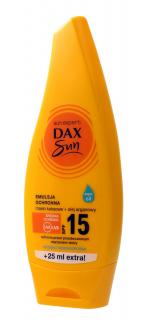 Dax Sun Emulsja Ochronna Do Opalania Spf 15 Z Masłem Kakaowym I Olejem Arganowym 175ml