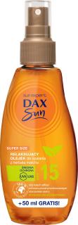 Dax Sun Relaksujący Olejek Do Opalania Z Herbatą Matcha Spf15 200ml