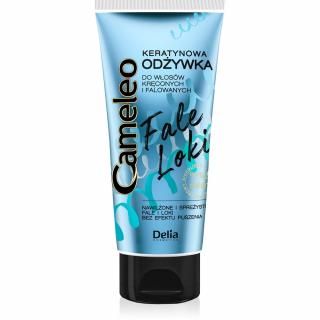 Delia Cameleo FALE LOKI Odżywka Keratynowa do Włosów Kręconych i Falowanych 200 ml