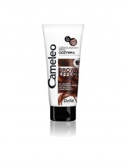 Delia Cosmetics Cameleo Brown Effect Wzmacniająca Odżywka Z Efektem Pogłębienia Koloru Dla Brunetek 200ml