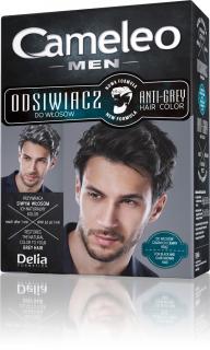 Delia Cosmetics Cameleo Men Odsiwiacz Dla Mężczyzn Do Włosów Czarnych I Ciemny Brąz 6g