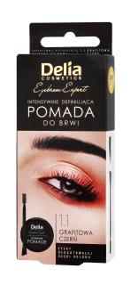 Delia Cosmetics Eyebrow Expert Pomada Do Brwi Grafit 1szt