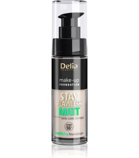 Delia Cosmetics Stay Flawless Matt Podkład Matujący 16h Nr 403 Vanille 30ml