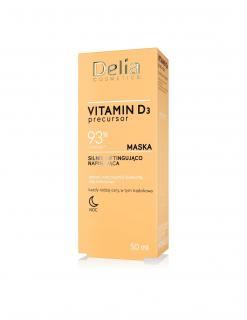 Delia Cosmetics Vitamin D3 Silnie Liftingująca Maska Napinająca Na Noc 50ml