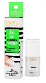 Delia Cosmetics Żel Ekspresowy Do Usuwania Skórek - Ekspresowy Efekt 11ml