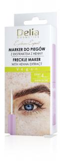 Delia Eyebrow Expert Marker Do Piegów Z Henną 4ml