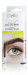 Delia Eyebrow Expert Stylizujący Transparentny Klej Do Brwi 5g