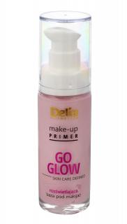 Delia Go Glow Rozświetlająca Baza Pod Makijaż 30ml