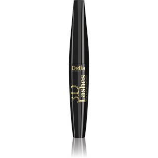 Delia Tusz Maskara do Rzęs New Look 3D Black Czarny 12 ml