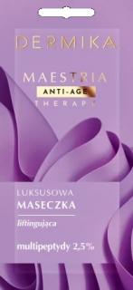 Dermika Maestria Anti-Age Therapy Luksusowa Maseczka Liftingująca - Multipeptydy 2.5% 7g